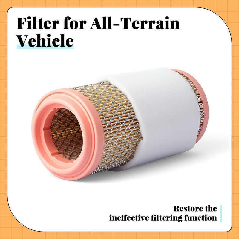Esttlamer 1 Piece 73824 Filter Compatible with Massimo Buck 450 T-Boss 410 T-BOSS 550 560 750 760 Motorcycle Washable Parts - Image 2